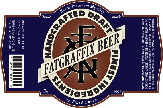 FatGraffix Beer Label
