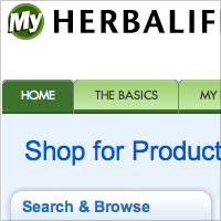 My Herbalife Catalog Page